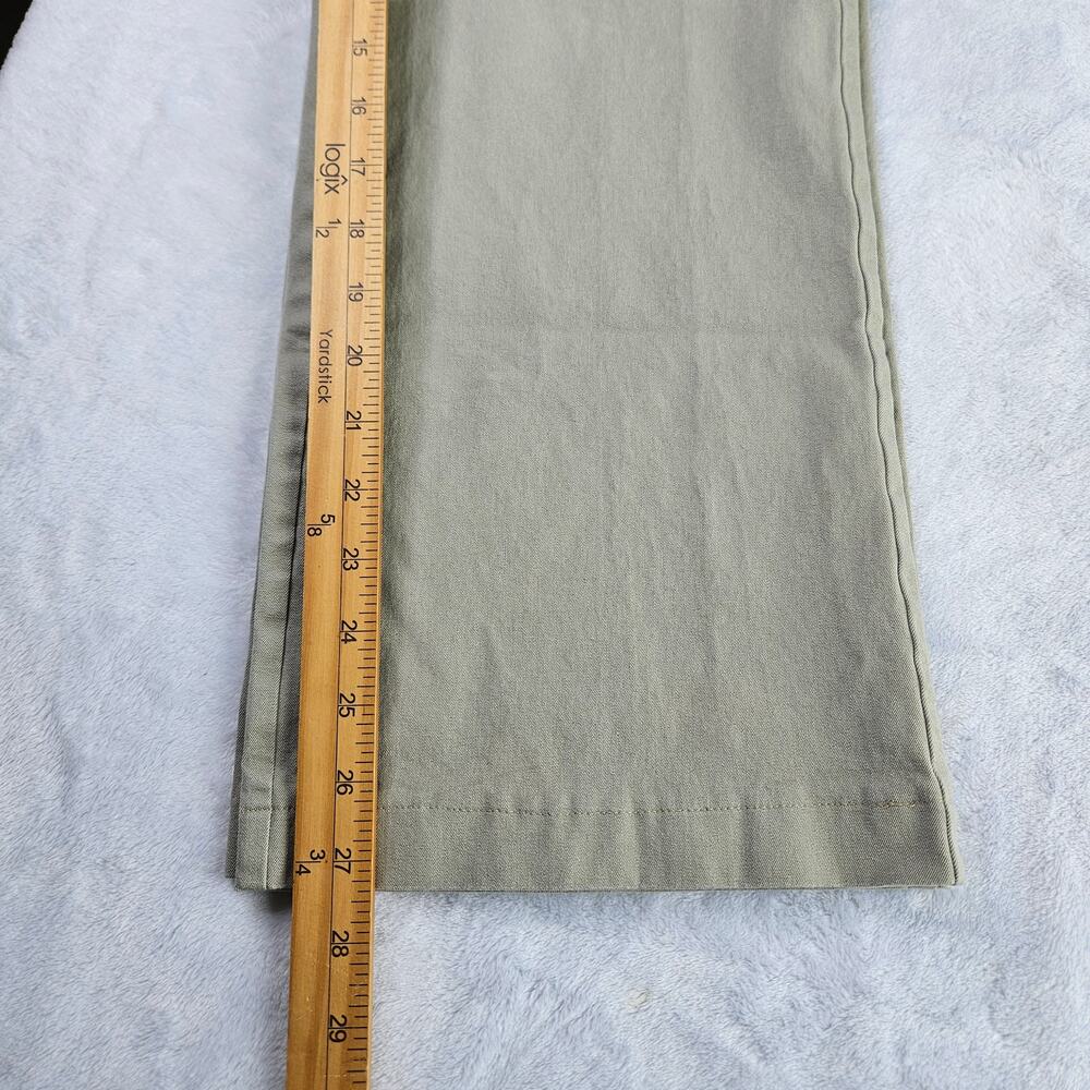 Eddie Bauer Curvy Fit Chino Pants Women 8 Khaki Tan Stretch Casual Office Career - Picture 10 of 12